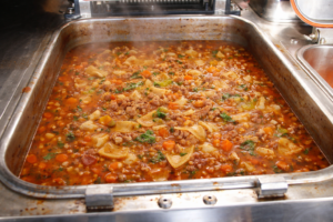 Lasagnasuppe in Kärcher TFK250 | feldkueche.de