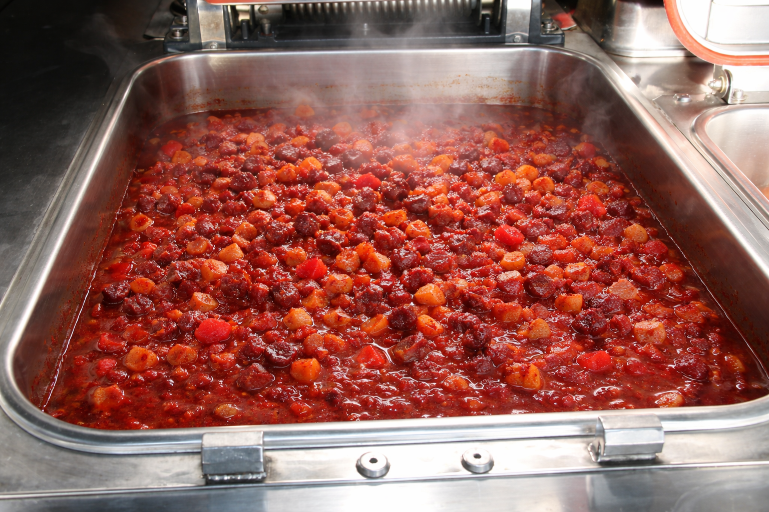 Kochrezept Rote Beete Gulasch in Kärcher TFK 250 | feldkueche.de