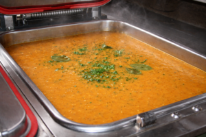 Kochrezept Türkische Linsensuppe in Kärcher TFK 250 | feldkueche.de